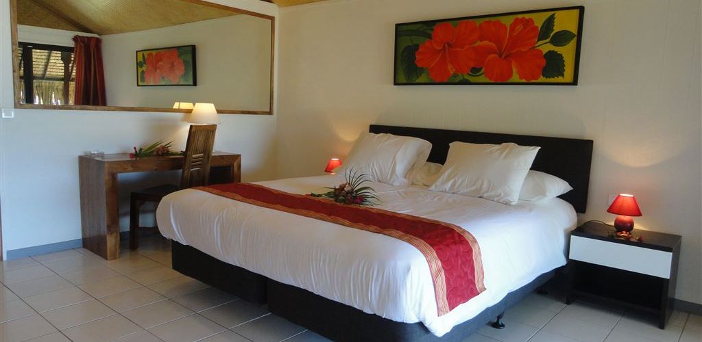 Hotel Hibiscus Moorea - Superior Bungalow mit Lagunenblick - Tahiti