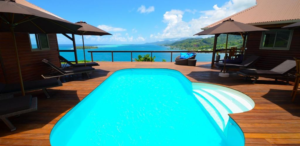 Villa Tonoi Raiatea - Pool - Tahiti
