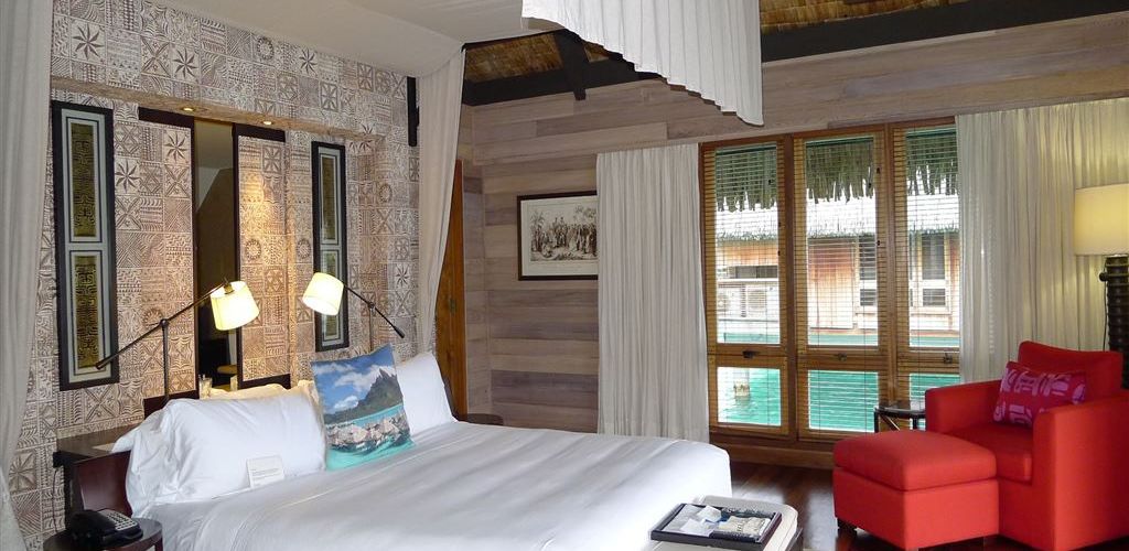 Hotel St. Regis Bora Bora Resort - Schlafzimmer - Tahiti