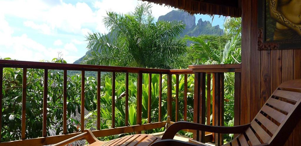 Pension Rohotu Fare Lodge Bora Bora - Superior Bungalow Lagunenblick - Tahiti