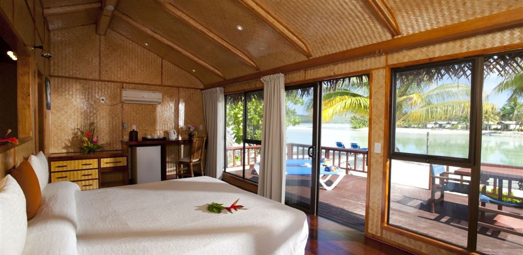 Hotel Aitutaki Lagoon Resort - Strandbungalow Innenansicht - Cook Inseln