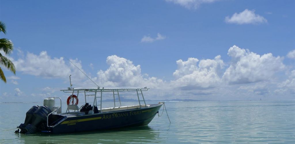 Ausflug Taha'a Bootstour mit Lunch auf einem Motu - Boot - Tahiti