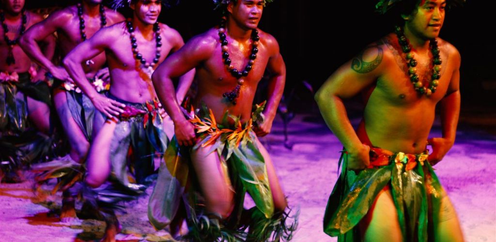 Ausflug Show Abend Tiki Village Moorea - Tänzer - Tahiti