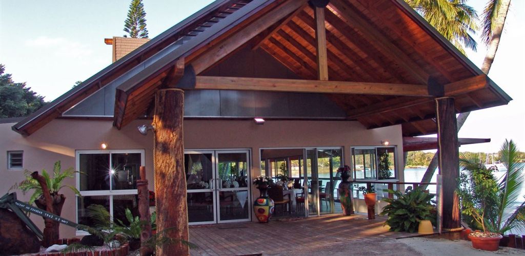 Hotel Kou Bugny Ile des Pins - Restaurant Aussenansicht - Neukaledonien