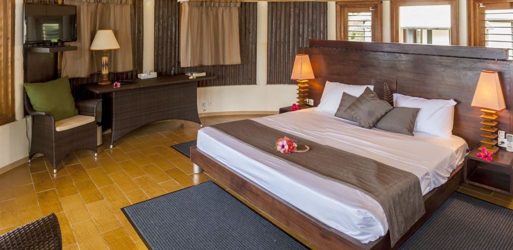 Hotel Nengone Village Maré - Schlafzimmer Bungalow - Neukaledonien