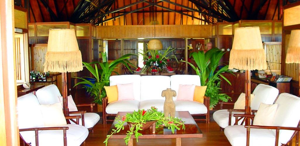 Hotel Motu Teta Rangiroa - Villa Lounge - Tahiti