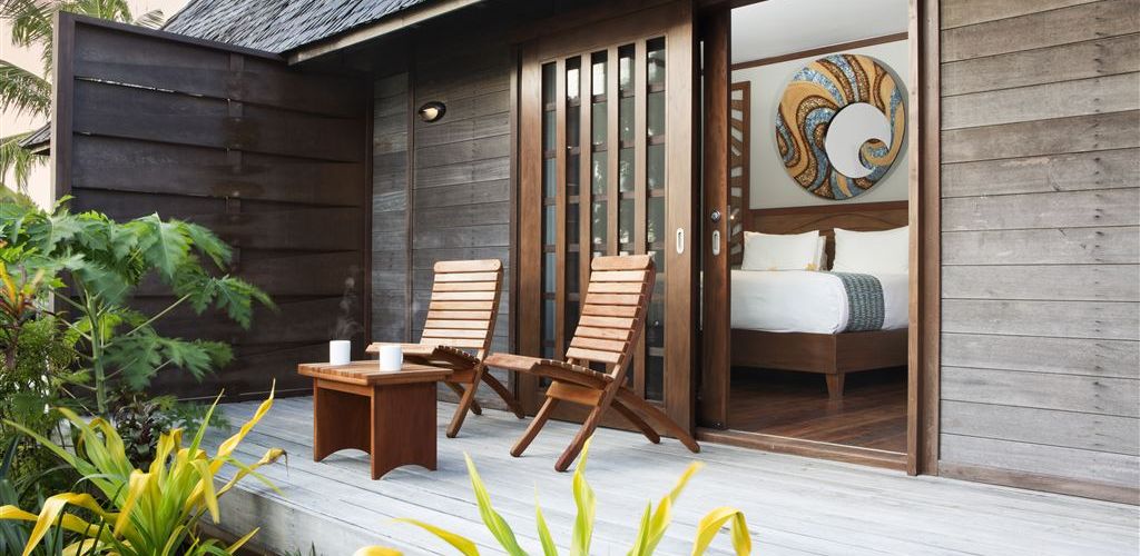 Hotel Yatule Resort & Spa Viti Levu - Deluxe Beachfront Bure aussen - Fiji