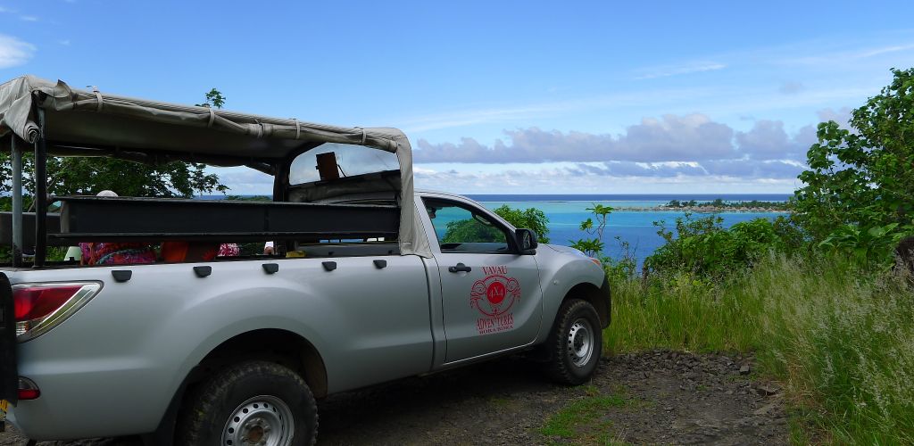 Ausflug Gebirgssafari im Geländewagen Bora Bora - Jeep Vavau - Tahiti
