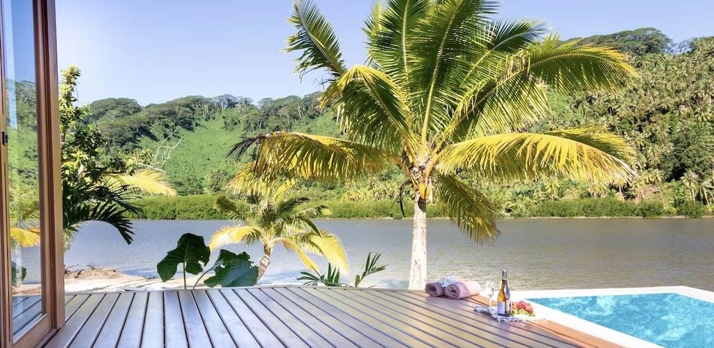 Pension Anavai Lodge Taha'a - Luxusbungalow - Tahiti