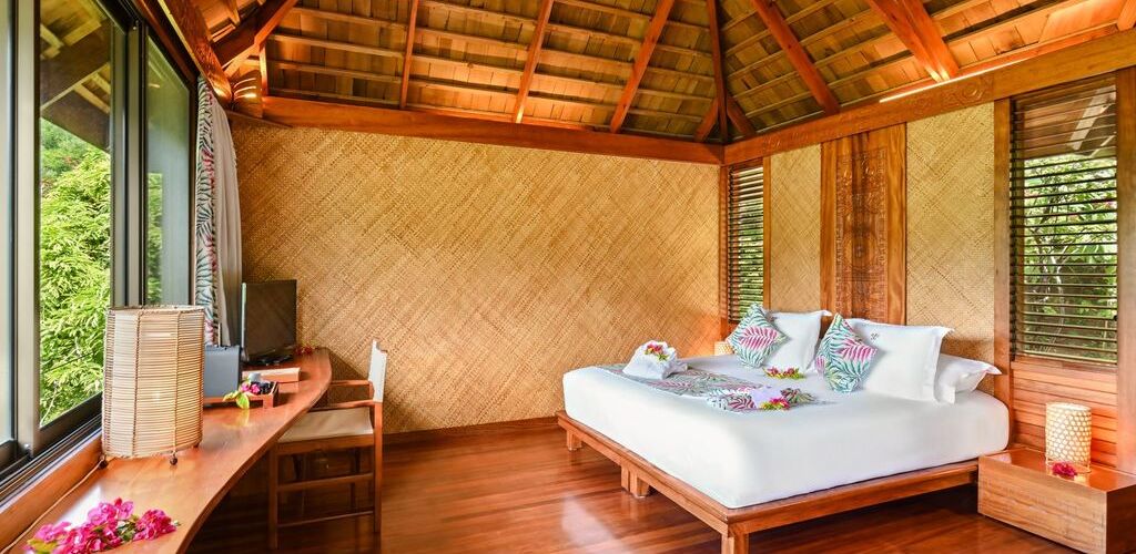 Hotel Le Nuku Hiva by Pearl Resorts - Bungalow Innenansicht - Tahiti