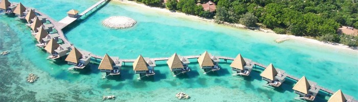 Hotel Escapade Island Resort Noumea - Überwasserbungalow - Neukaledonien