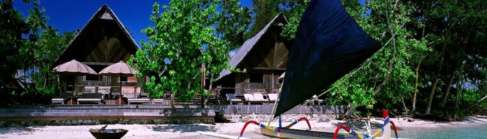 Hotel Ratua Island Resort Santo - Bungalow Aussenansicht - Vanuatu