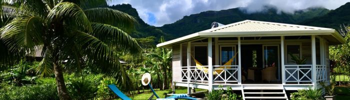 Pension Fare Vavae Raiatea - Pool - Tahiti
