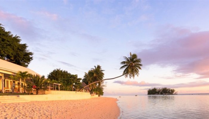 Pension Moorea Beach Lodge - Strand - Tahiti