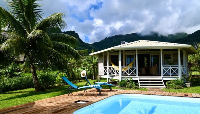 Pension Fare Vavae Raiatea - Pool - Tahiti