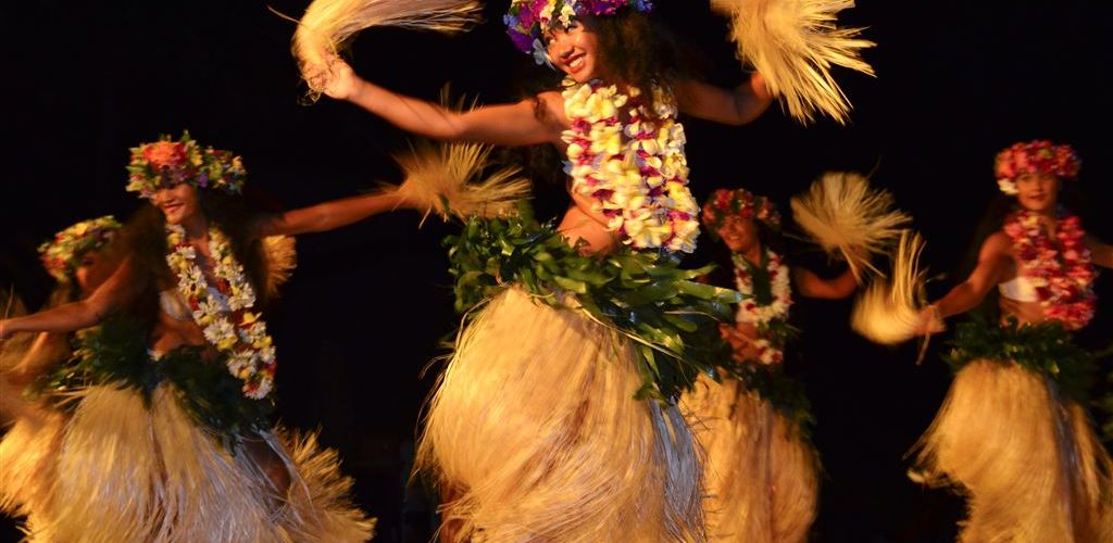 Hotel Intercontinental Tahiti - polynesische Tanzshow - Tahiti