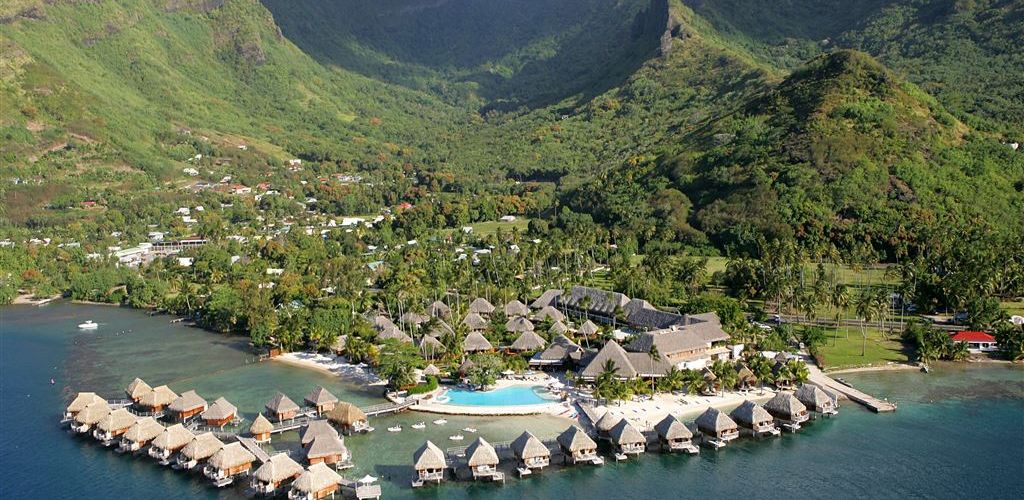 Hotel Manava Beach Resort & Spa Moorea - Überwasserbungalow - Tahiti