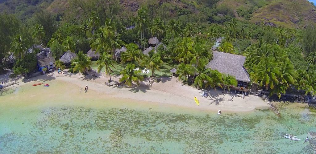 Hotel Les Tipaniers Moorea - Anlage - Tahiti