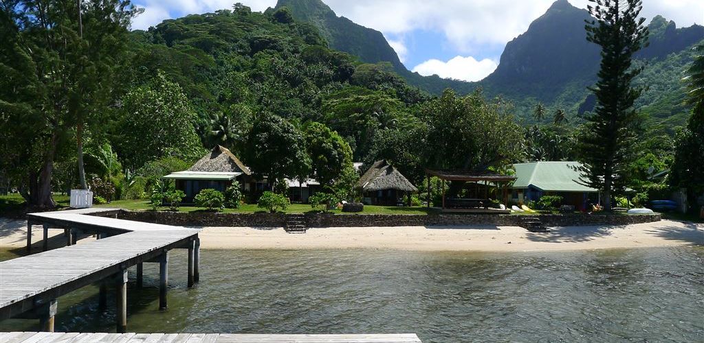 Pension Linareva Moorea Beach Resort - Steg - Tahiti