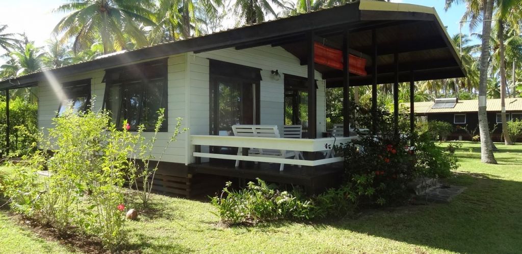 Pension Sunset Beach Raiatea - Bungalow mit Kitchenette - Tahiti