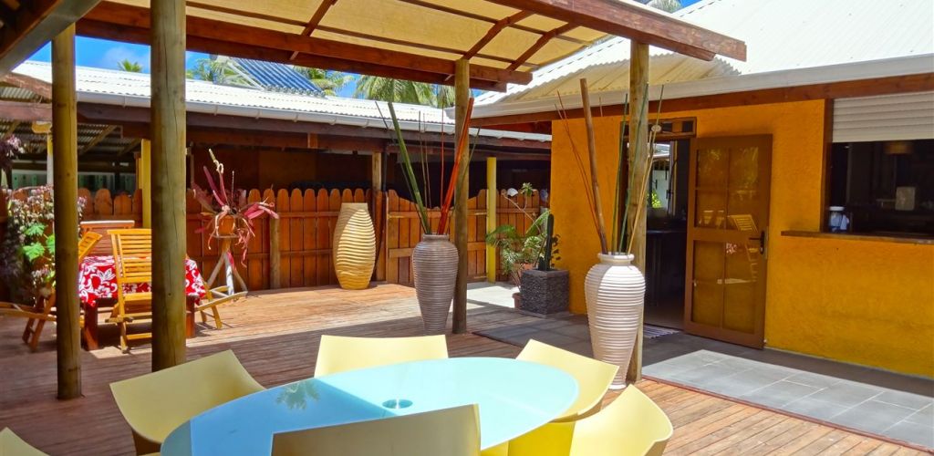 Pension Havaiki Lodge Fakarava - Terrasse - Tahiti