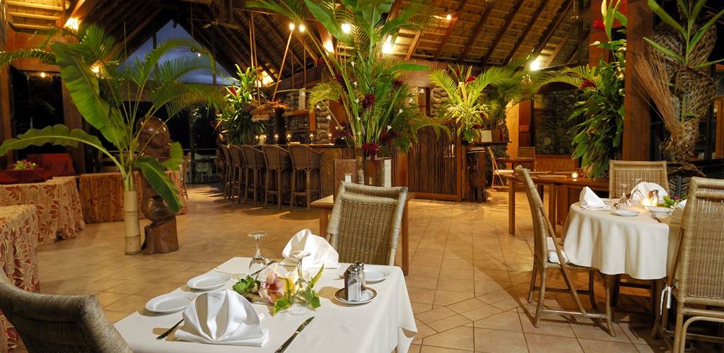 Hotel Hanakee Hiva Oa Pearl Lodge - Restaurant - Tahiti