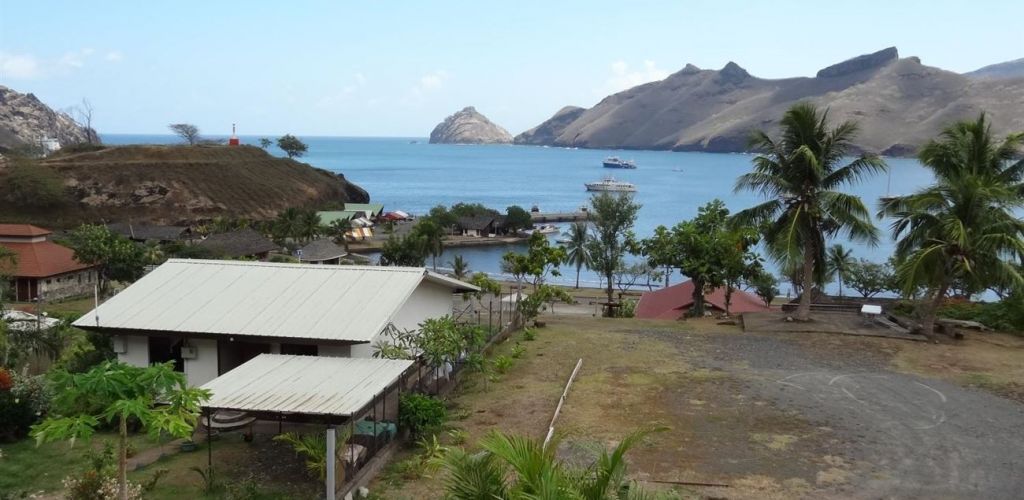 Pension Mave Mai Nuku Hiva - Panoramablick - Tahiti