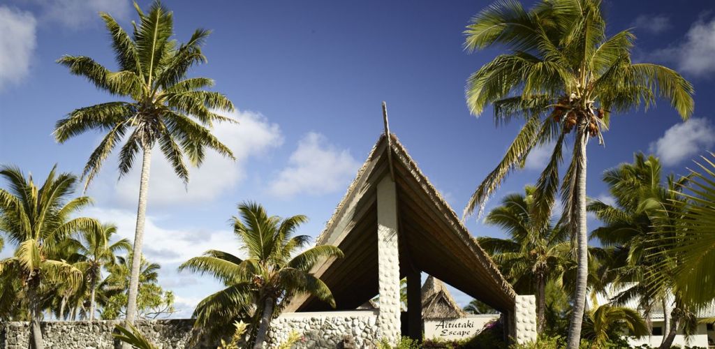 Hotel Aitutaki Escape - Eingang - Cook Inseln