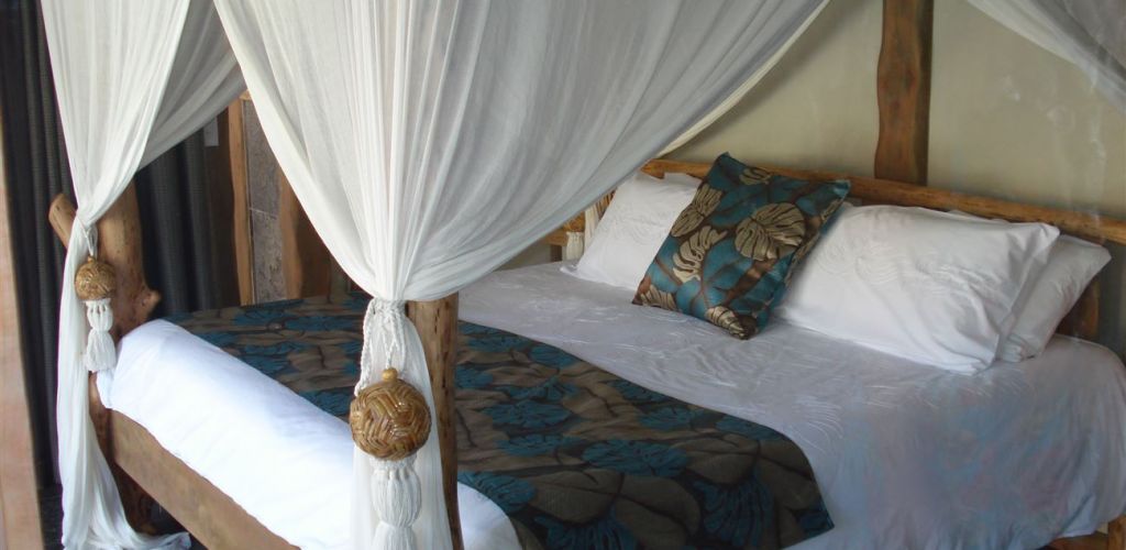 Hotel Aitutaki Escape - 1 Schlafzimmer Villa Innenansicht - Cook Inseln