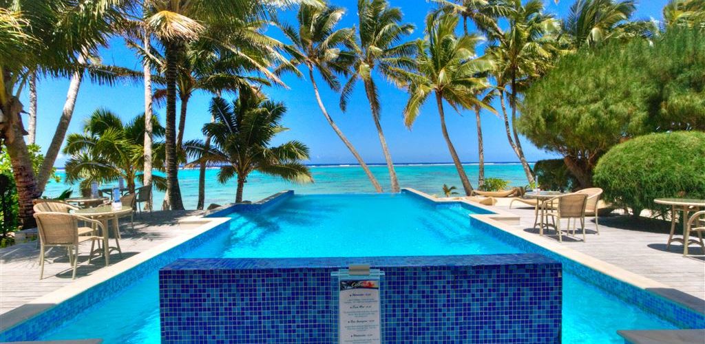 Hotel Little Polynesian Rarotonga - Infinity Pool - Cook Inseln