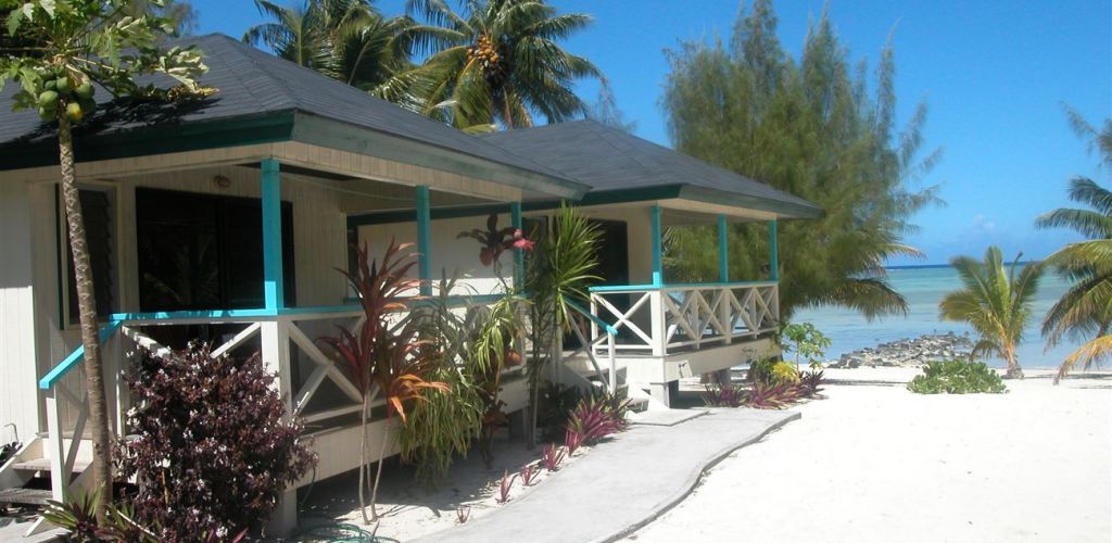 Pension Sunny Beach Lodges Aitutaki - Strandbungalow - Cook Inseln