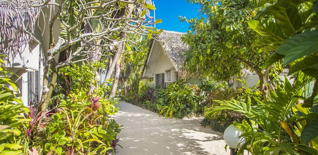 Hotel Manuia Beach Resort Rarotonga - Garten - Cook Inseln