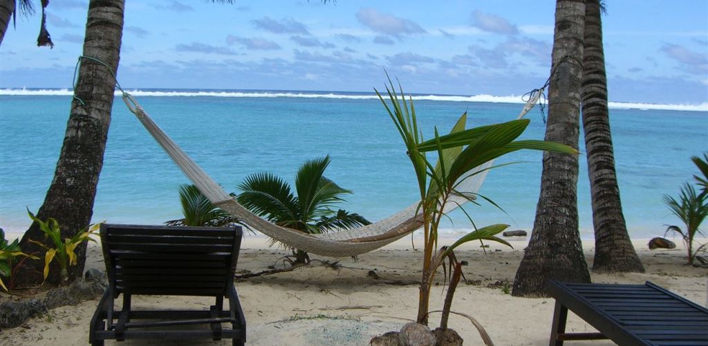 Pension Bella Beach Bungalows Rarotonga - Strand - Cook Inseln
