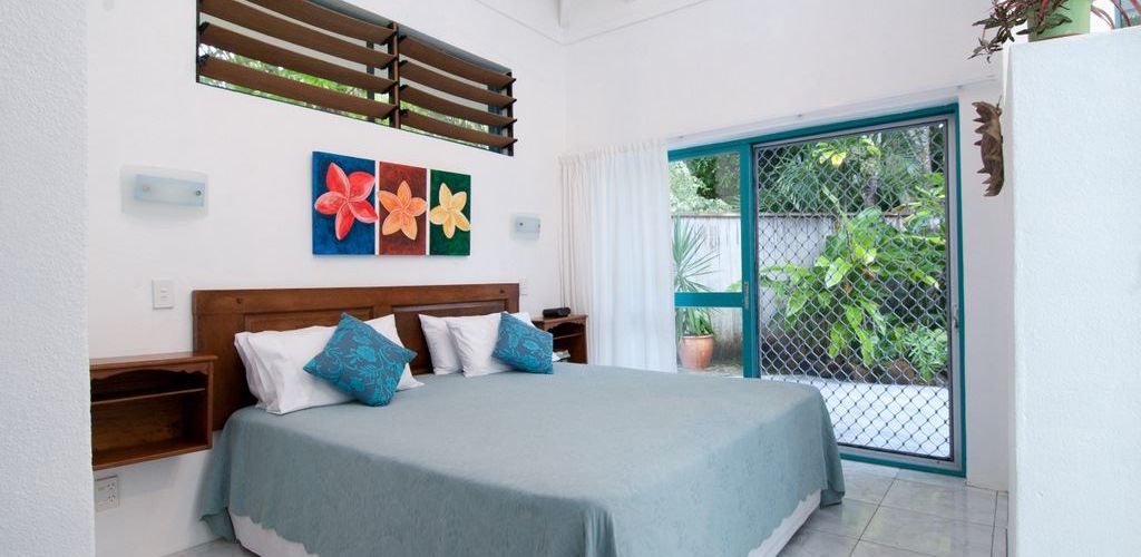 Pension Black Rock Villas Rarotonga - Schlafzimmer - Cook Inseln