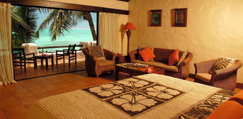 Hotel Pacific Resort Rarotonga - Premium Strandsuite Schlafzimmer - Cook Inseln