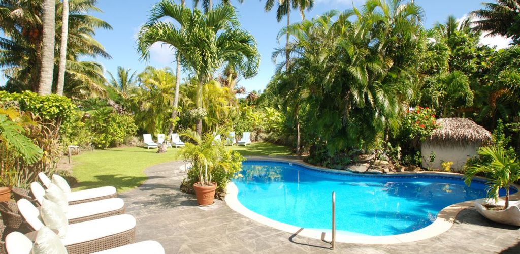 Hotel Palm Grove Lodges Rarotonga - Pool - Cook Inseln