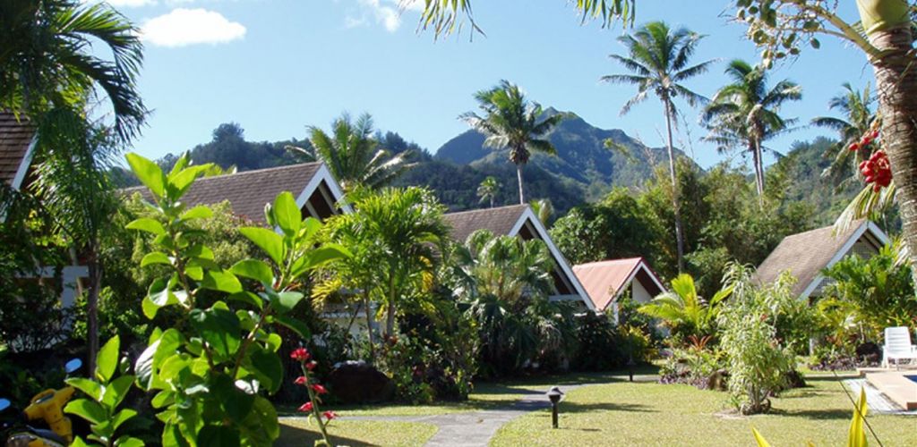 Hotel Palm Grove Lodges Rarotonga - Garten - Cook Inseln