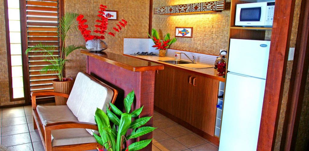 Hotel Rarotonga Beach Bungalows - Küche - Cook Inseln
