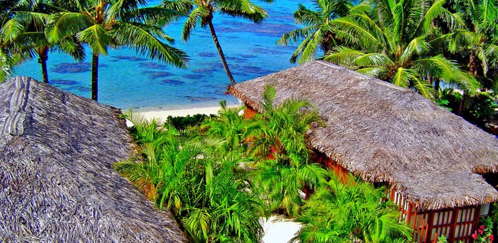 Hotel Rarotonga Beach Bungalows - Panoramablick - Cook Inseln
