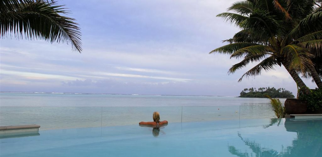 Hotel Te Vakaroa Villas Rarotonga - Pool - Cook Inseln