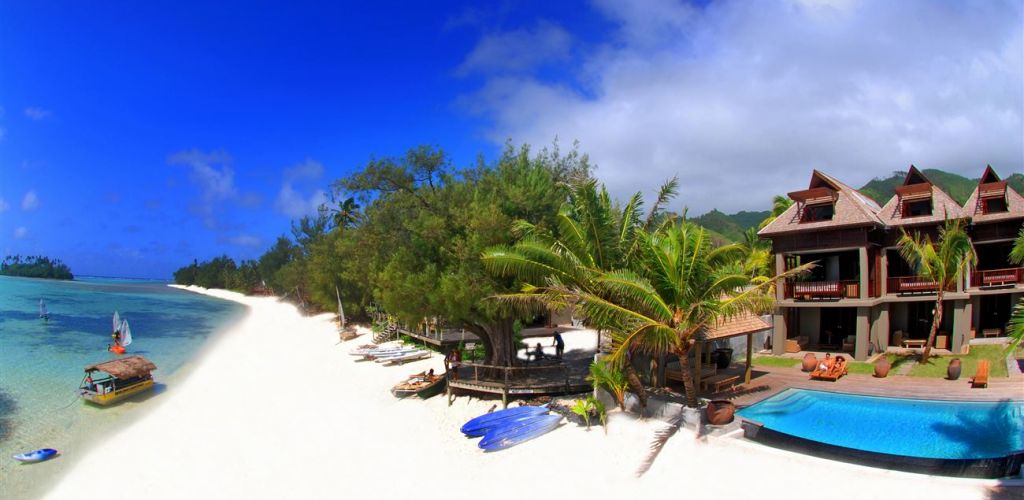 Hotel Te Vakaroa Villas Rarotonga - Strand - Cook Inseln