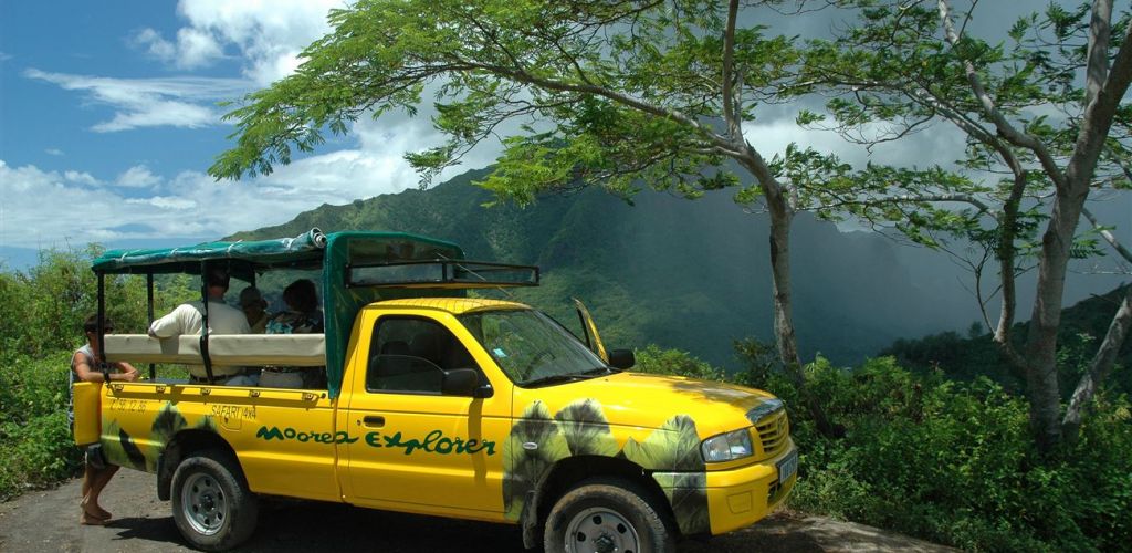 Ausflug Safari im Geländewagen Moorea - Jeep - Tahiti