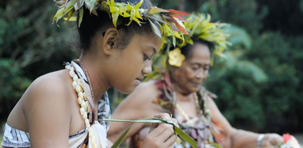 Ausflug Highland Paradise Cultural Centre Rarotonga - Kunst - Cook Inseln