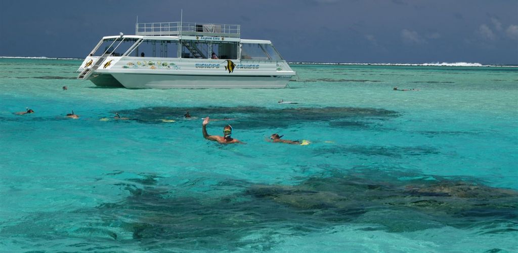 Ausflug Bishops Lagunenkreuzfahrt Aitutaki - Schiff - Cook Inseln