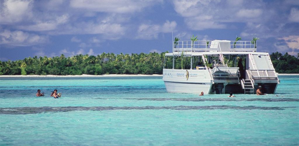 Ausflug Bishops Lagunenkreuzfahrt Aitutaki - Lagune - Cook Inseln