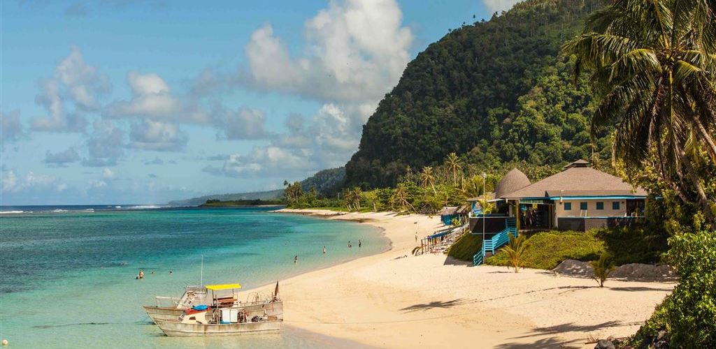 Hotel Litia Sini Beach Resort Upolu - Strand - Samoa