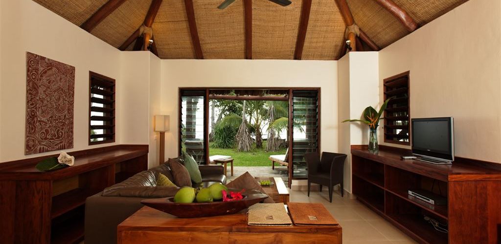 Hotel Eratap Beach Resort Efate - Bungalow Innenansicht - Vanuatu