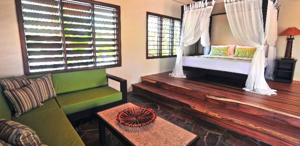 Hotel Paradise Cove Resort Yasawas - Bungalow Innenansicht - Fiji