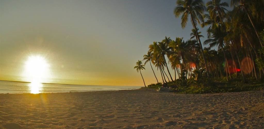 Hotel Paradise Cove Resort Yasawas - Sonnenuntergang am Strand - Fiji
