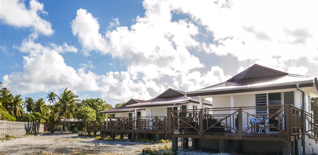 Pension Va'a i te Moana Rangiroa - Bungalows Aussenansicht - Tahiti